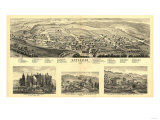 Guysville, Ohio - Panoramic Map Posters