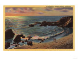 Laguna Beach, California - View of Wood's Cove Prints