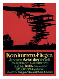 Berlin, Germany - Konkurrenz-Fliegen Airfield Promotional Poster Posters