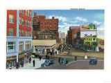Portland, Maine - View of Congress Square Prints