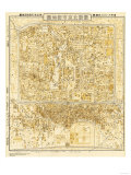 Peking, China - Panoramic Map Posters