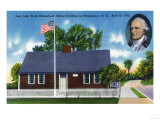 Manchester, New Hampshire - Gen John Stark Homestead, built in 1736 Print