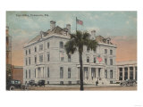Pensacola, Florida - Exterior View of Post Office Prints