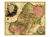 Palestine - Panoramic Map Prints