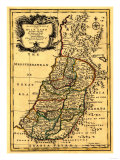 The Tribes of Israel in Palestine - Panoramic Map Prints