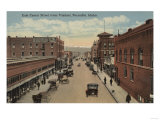 Pocatello, ID - View of E. Center St. from Viaduct Posters
