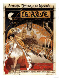 Paris, France - Le Reve Ballet Performance Opera House Promo Poster Posters