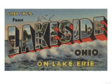 Lakeside, Ohio - Lake Erie Print