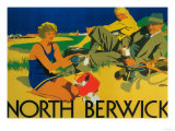 North Berwick, Scotland - Golf Coast Promotional Poster Lámina