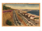 Santa Monica, California - Beach Residences of the Movie Stars Posters