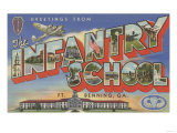 Ft. Benning, Georgia - Infantry School Print