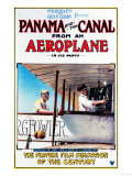Panama - Panama and the Canal Aeroplane Movie Promo Poster Poster Panama - Panama and the Canal Aeroplane Movie Promo Poster Poster