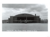 Whidbey Island, Washington - Ault Field Hangar 4 View Poster