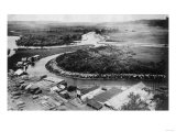 Clatskanie, Oregon Birds Eye View from Look Out Photograph - Clatskanie, OR Prints