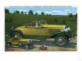 South Bend, Indiana - Largest Car in World, Studebaker Proving Grounds Prints