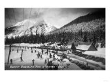 Snoqualmie Pass, Washington - View of the Ski Summit Poster