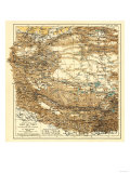 Tibet - Panoramic Map Poster