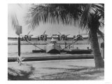 China Clipper Mooring on Hawaiian Island Photograph - Hawaii Print