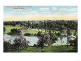 Worcester, Massachusetts - View of Green Hill Park Posters