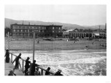 Beach Scene at Seaside, Oregon Photograph - Seaside, OR Prints