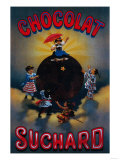 Chocolat Suchard Vintage Poster - Europe Prints