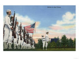 US Navy View - Salute to the Colors Formation Prints