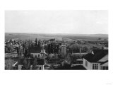 Burns, Oregon Town Birds Eye View Photograph No.2 - Burns, OR Prints