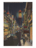 Chinatown San Francisco, CA at Night - San Francisco, CA Prints Chinatown San Francisco, CA at Night - San Francisco, CA Prints