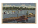 St. Paul, MN - Water Bike Race in Como Park Posters