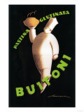 Tuscany, Italy - Buitoni Pasta Promotional Poster Kunstdruck
