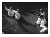 Baptism near Mineola Texas Photograph No.2 - Mineola, TX Prints