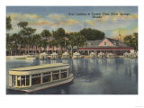 Silver Springs, FL - Waterfront View of Boat Landing Prints Silver Springs, FL - Waterfront View of Boat Landing Prints