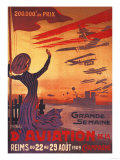 Champagne, France - Great Week of Aviation Affiches
