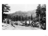 Exterior View of Kay's Resort - Silver Lake, CA Posters