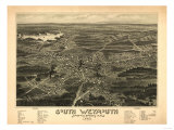 patoka lake map maps weymouth mass south