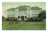 Exterior View of Lytton Avenue School - Palo Alto, CA Prints