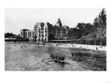 Honolulu, Hawaii View of Royal Hawaiian Hotel Photograph No.1 - Honolulu, HI Posters