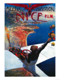 Meeting D' Aviation in Nice, France Poster - Europe Pósters Meeting D' Aviation in Nice, France Poster - Europe Pósters