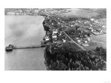 Coupeville, WA View from Air Whidby Island Photograph - Coupeville, WA Prints