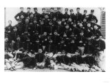 Greek Infantry Officers Photograph - Greece Posters