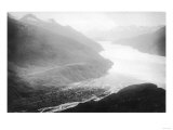Lynn Canal from top of AB Mountain, Alaska Photograph - Alaska Prints