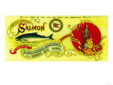 Guardian Salmon Can Label - Chignik Bay, AK Photo