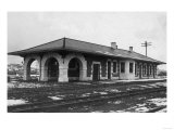 Exterior View of the Southern Pacific Depot - Klamath Falls, OR Posters