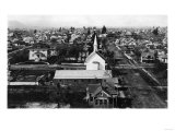 Medford, Oregon Looking NW from City Park Photograph - Medford, OR Posters