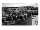 Crowds Gathered for the Miss Oregon Parade - Seaside, OR Posters