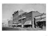 Klamath Falls, OR View looking up Main Street Photograph - Klamath Falls, OR Posters