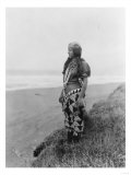 Indian Woman in Primitive Dress Edward Curtis Photograph Photo