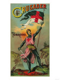 Crusader Tobacco Label - Petersburg, VA Posters