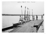 Cornell University Rowing Crew Team Photograph - Ithaca, NY Posters