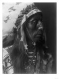 Jack Red Cloud Ogalala Indian Portrait Curtis Photograph Poster